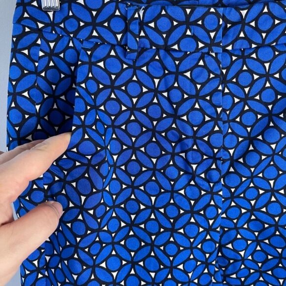 Weekend Max Mara FITW13 Stretch Slim-Fit Cigarette ankle Pants Size 4 floral - Picture 5 of 11